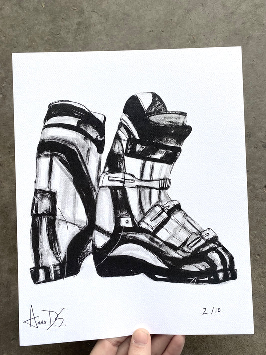 Ski Boot Print